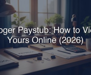 Kroger Paystub: How To View Yours Online (2026)