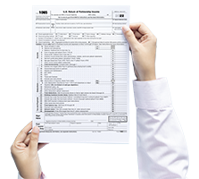 Filling in a Form 1065