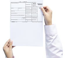 Filling in a Form 1099-DIV