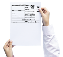 Filling in a Form 1099-INT