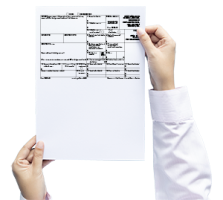 Filling in a Form 1099-R