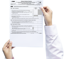 Filling in a Form 2106