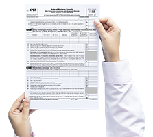 Filling in a Form 4797