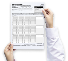 Filling in a Form 941 Schedule B